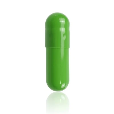 0# Fruit Green Gelatin Capsules